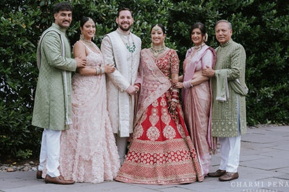 Green Sherwani