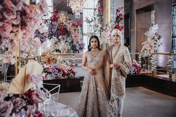 Ivory Gold Majesty Sherwani
