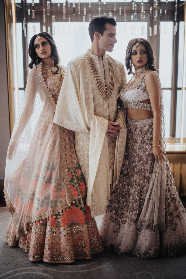 Ivory Gold Majesty Sherwani
