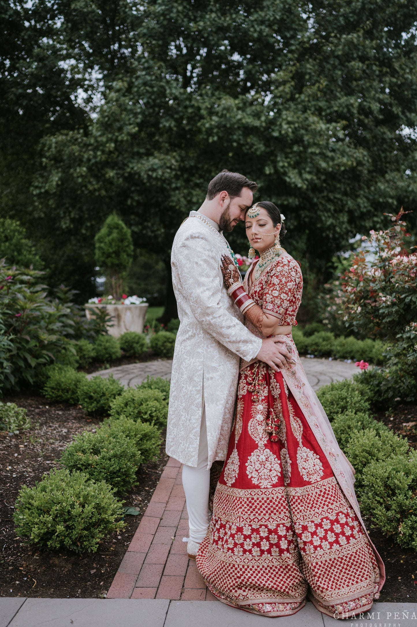 Ivory Jamewar Sherwani