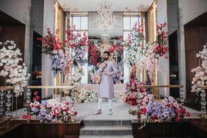 Lavender Dream Majesty Embroidered Sherwani