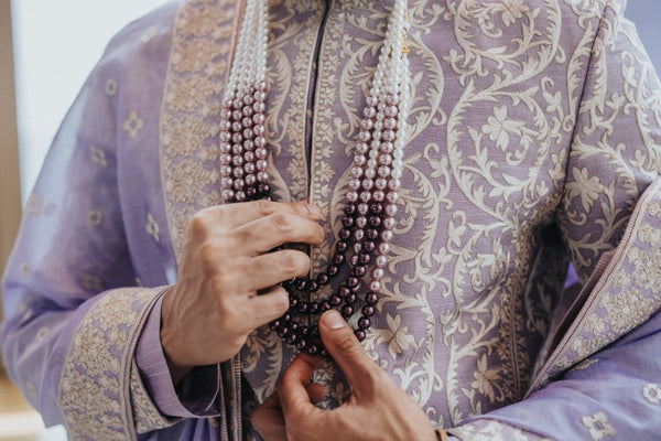 Lavender Dream Majesty Embroidered Sherwani