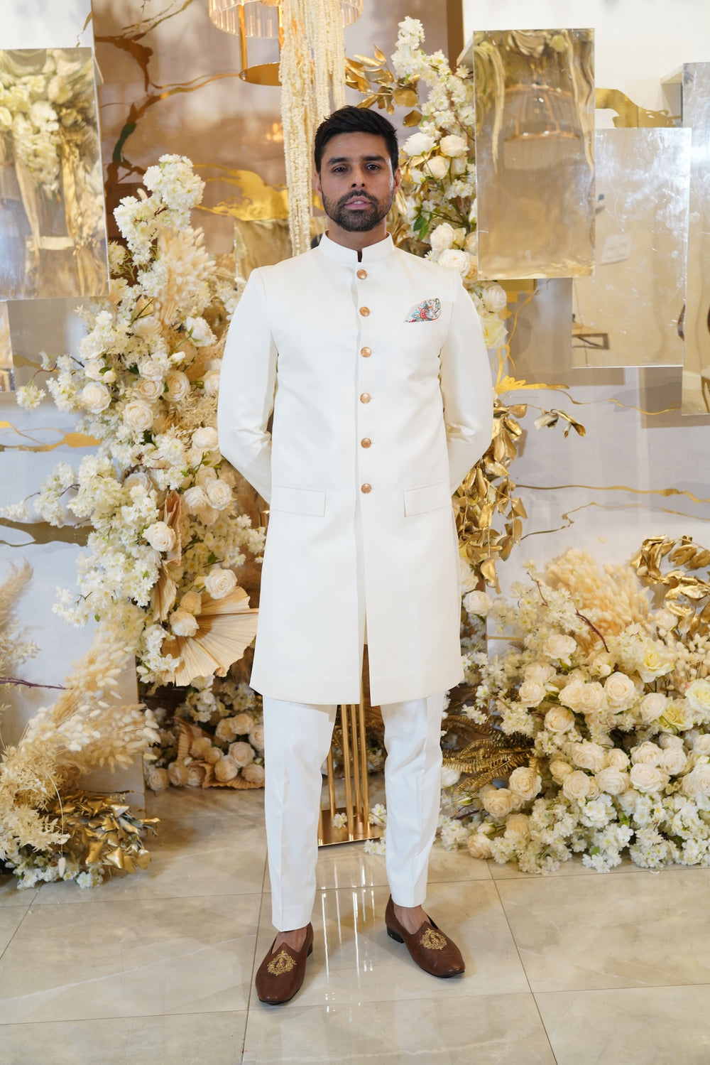 The Offwhite Sherwani