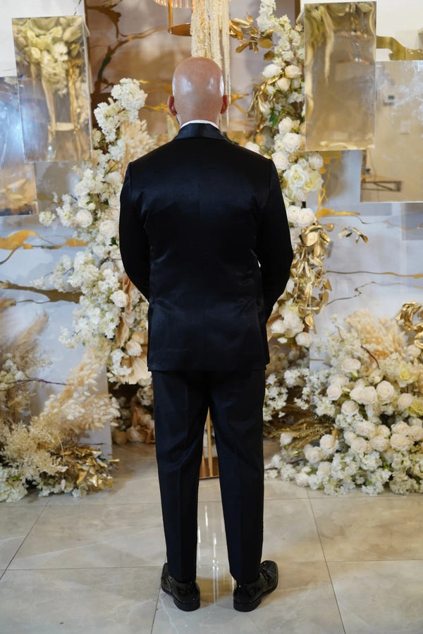 Black Star Gazing Tuxedo (Three Piece Tuxedo)