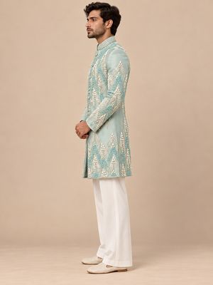 Mint Élan Indowestern Set