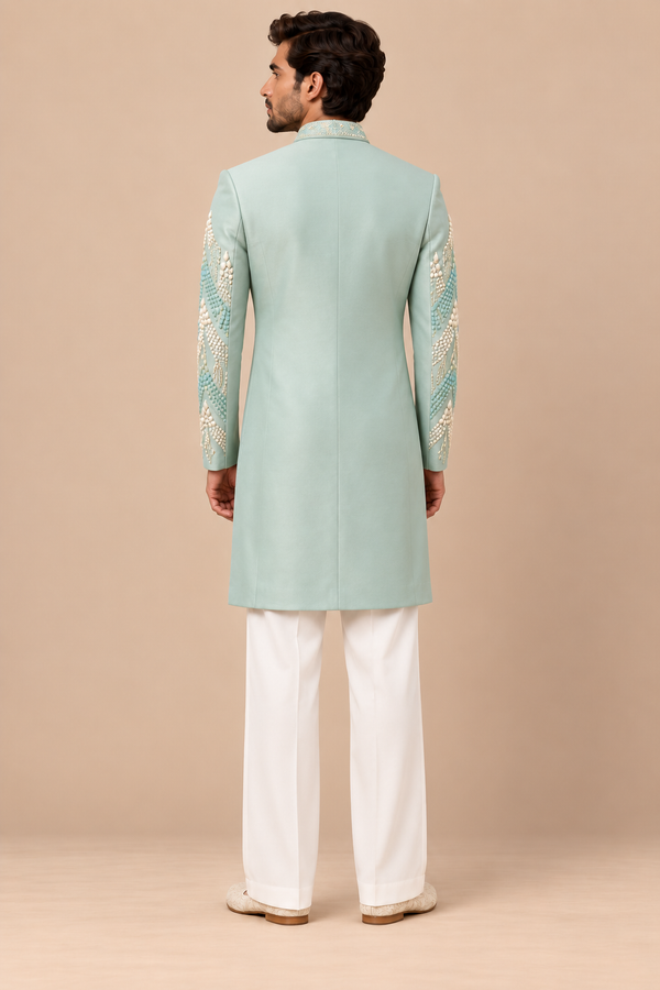 Mint Élan Indowestern Set