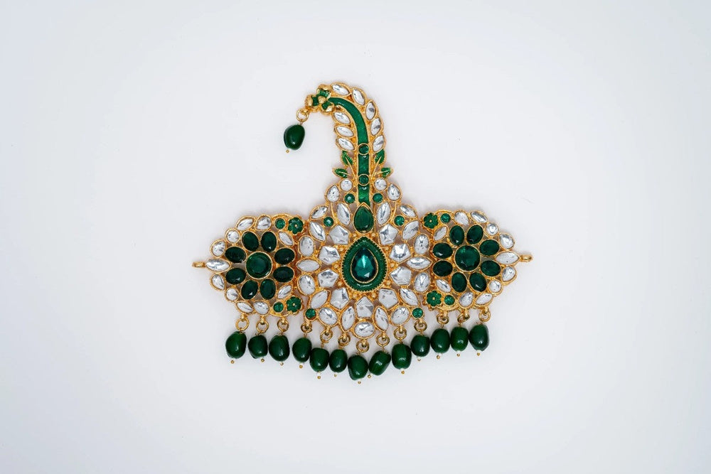 Kaleidoscope Crown Emerald Kalgi