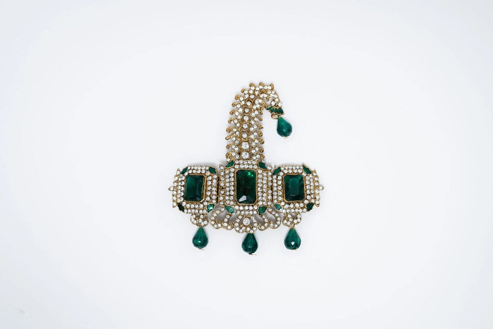 Imperial Emerald Crest Kalgi