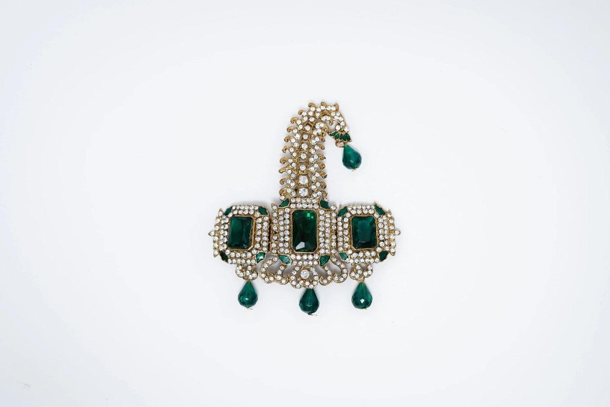 Imperial Emerald Crest Kalgi