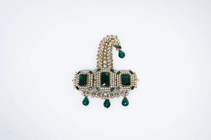 Imperial Emerald Crest Kalgi