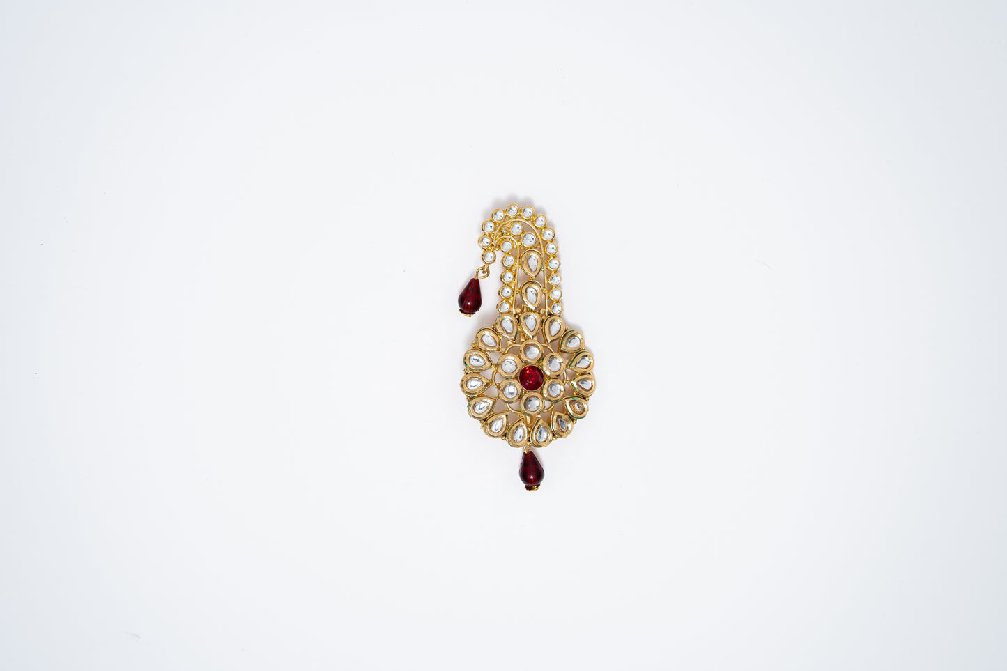 Gleaming Jewel Pin (Red)