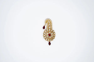Red Gleaming Jewel Pin