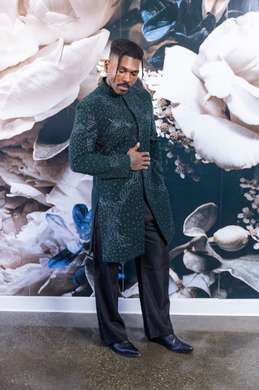 Emerald Storm Sherwani