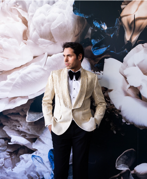 Golden Hour Ivory Tuxedo