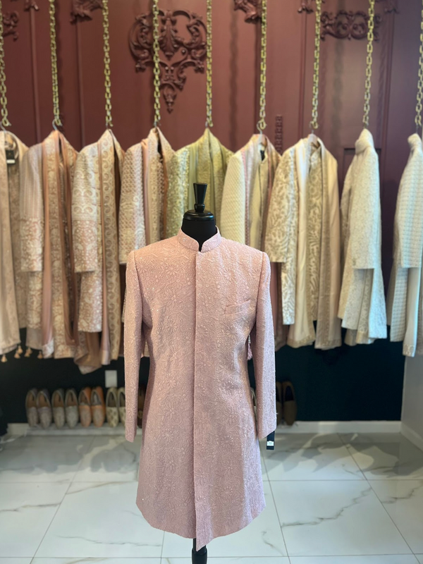 Rose Water Sherwani