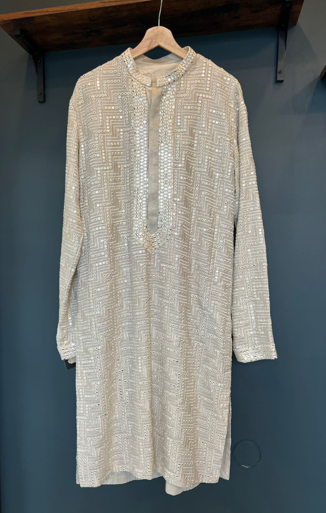 Grey Bricks Kurta