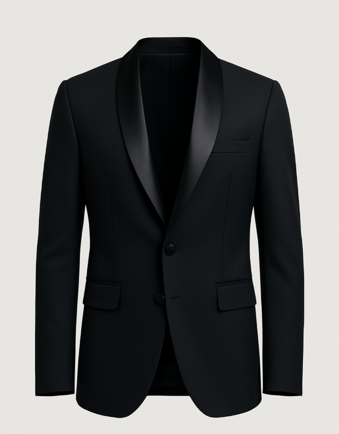 Men's Bar Jacket Satin Collar Edition