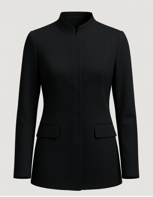 Women's Mandarin Bar Coat