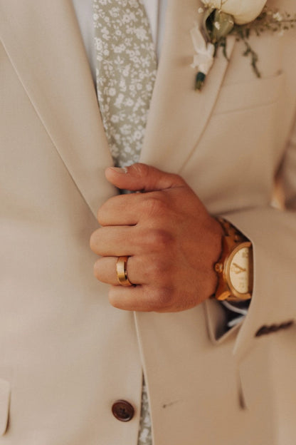 Tan Suit