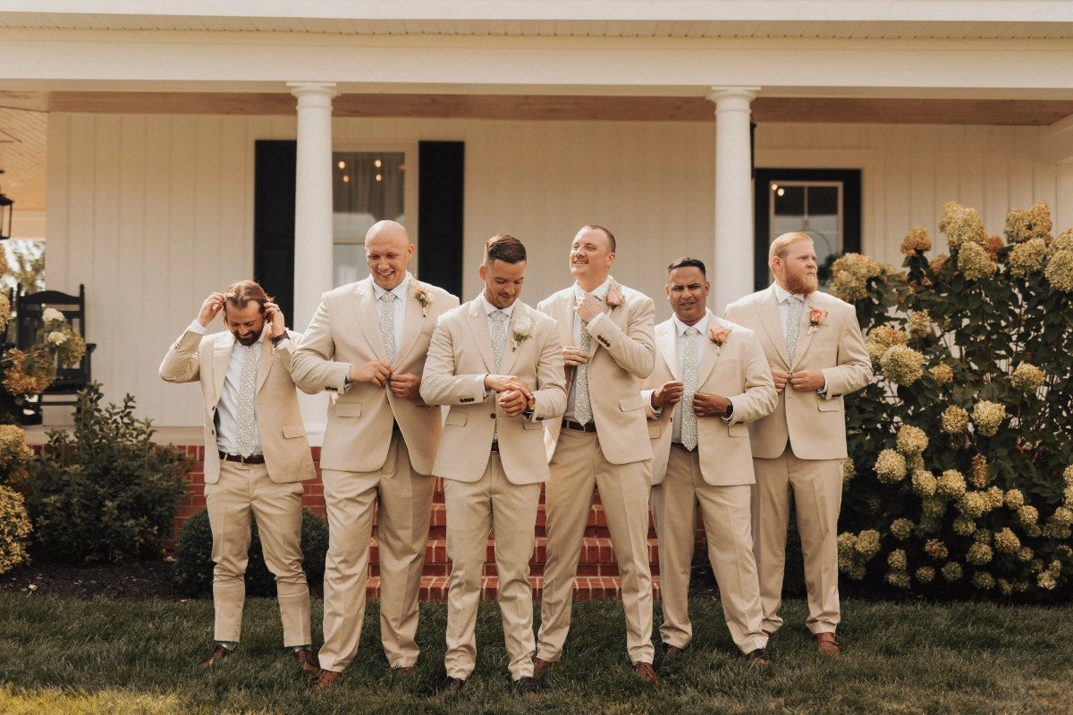 Tan Suit