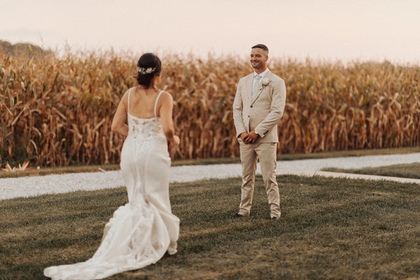 Tan Suit