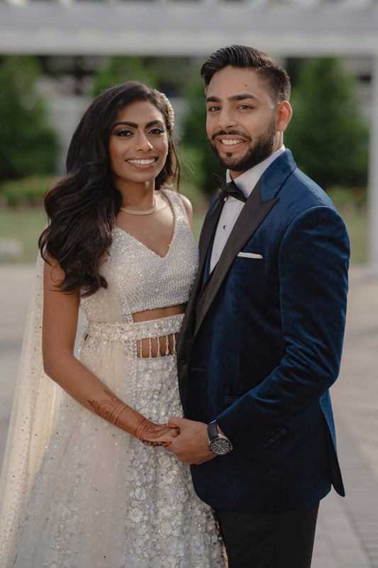 The Navy Velvet Tux