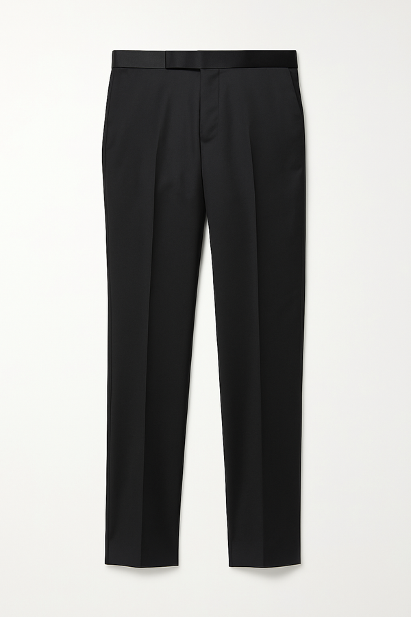 Black Tuxedo Trouser