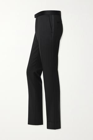 Black Tuxedo Trouser