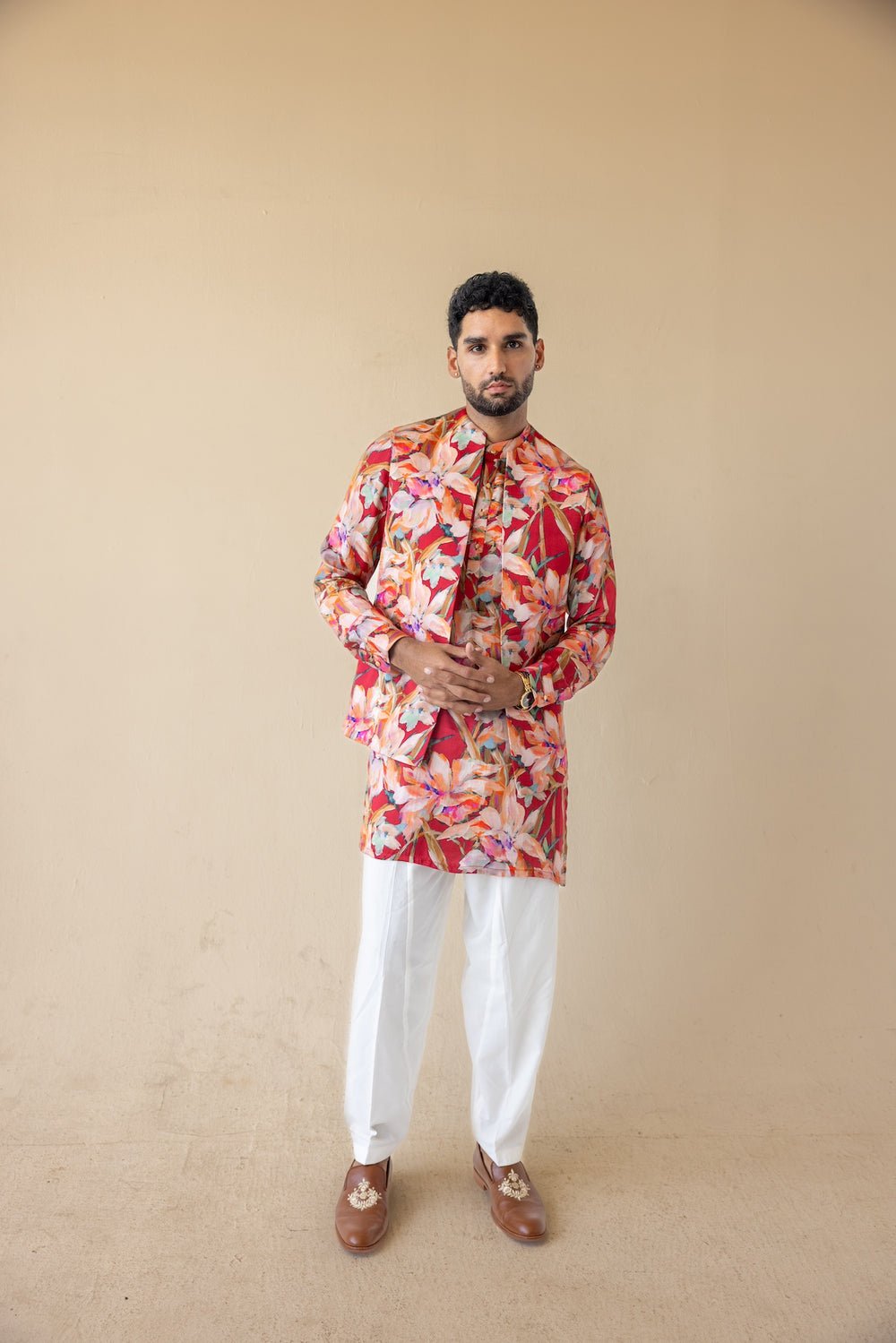 Lal Gulzar Kurta
