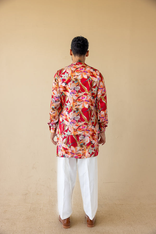 Lal Gulzar Kurta
