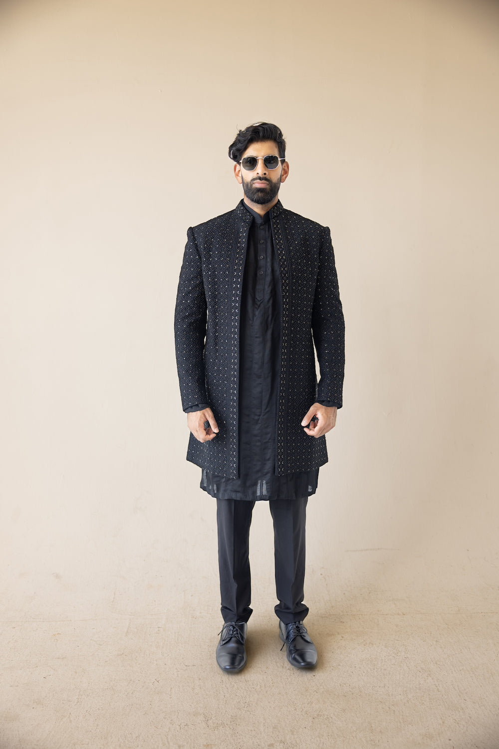 Midnight Maharaja Sherwani