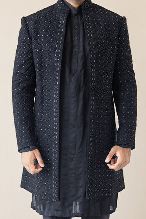 Midnight Maharaja Sherwani