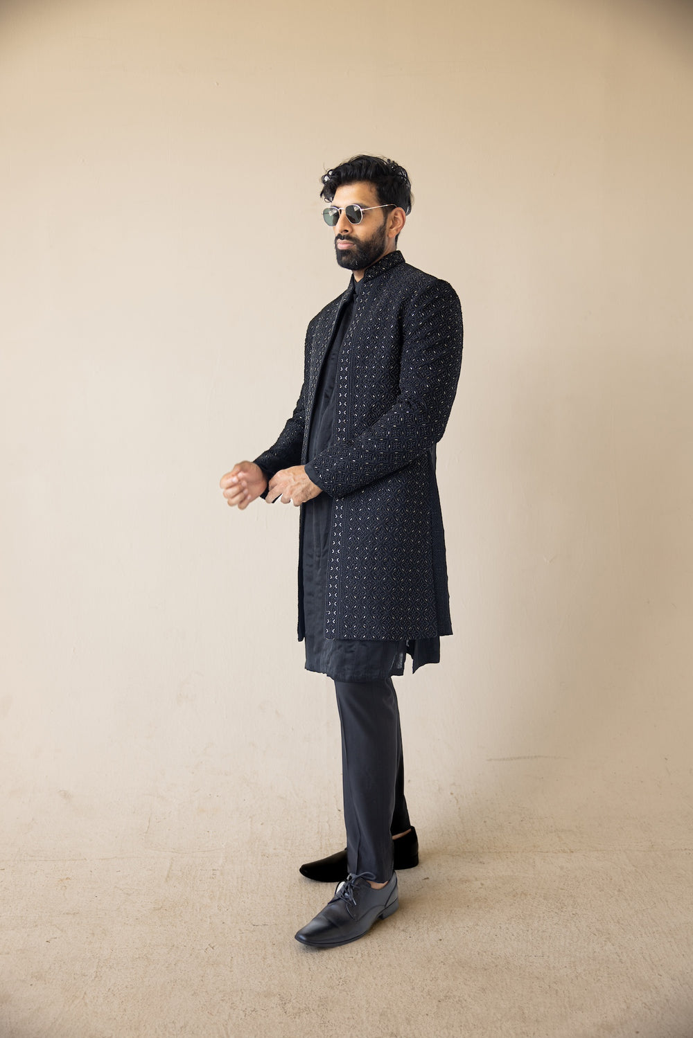 Midnight Maharaja Sherwani