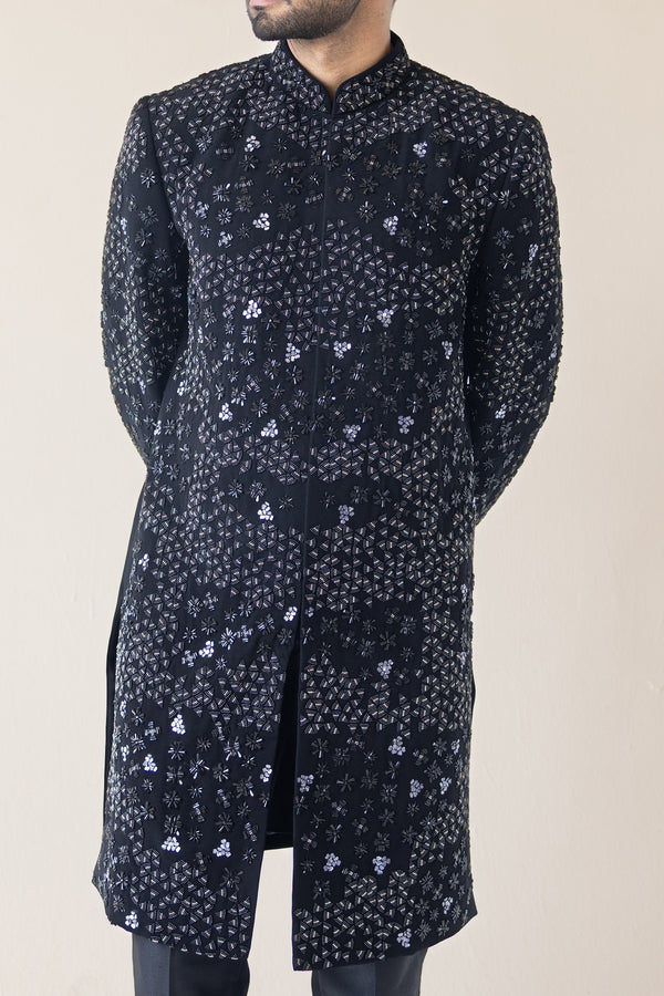 Noir Majesty Sherwani