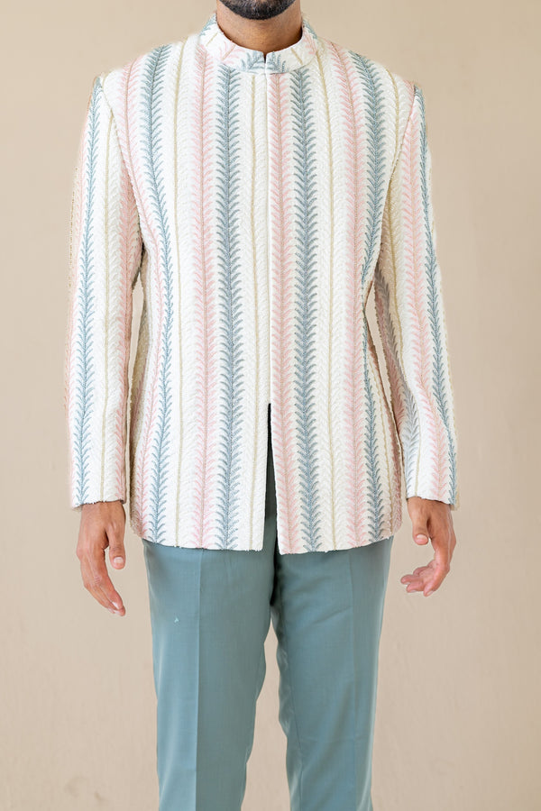 Frosted Fern Sherwani & Kurta