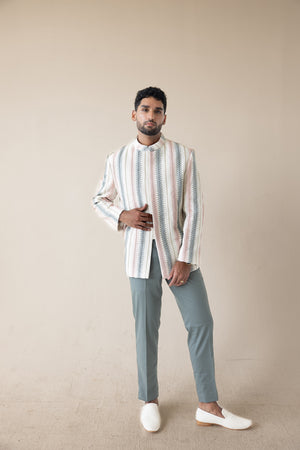Frosted Fern Sherwani & Kurta