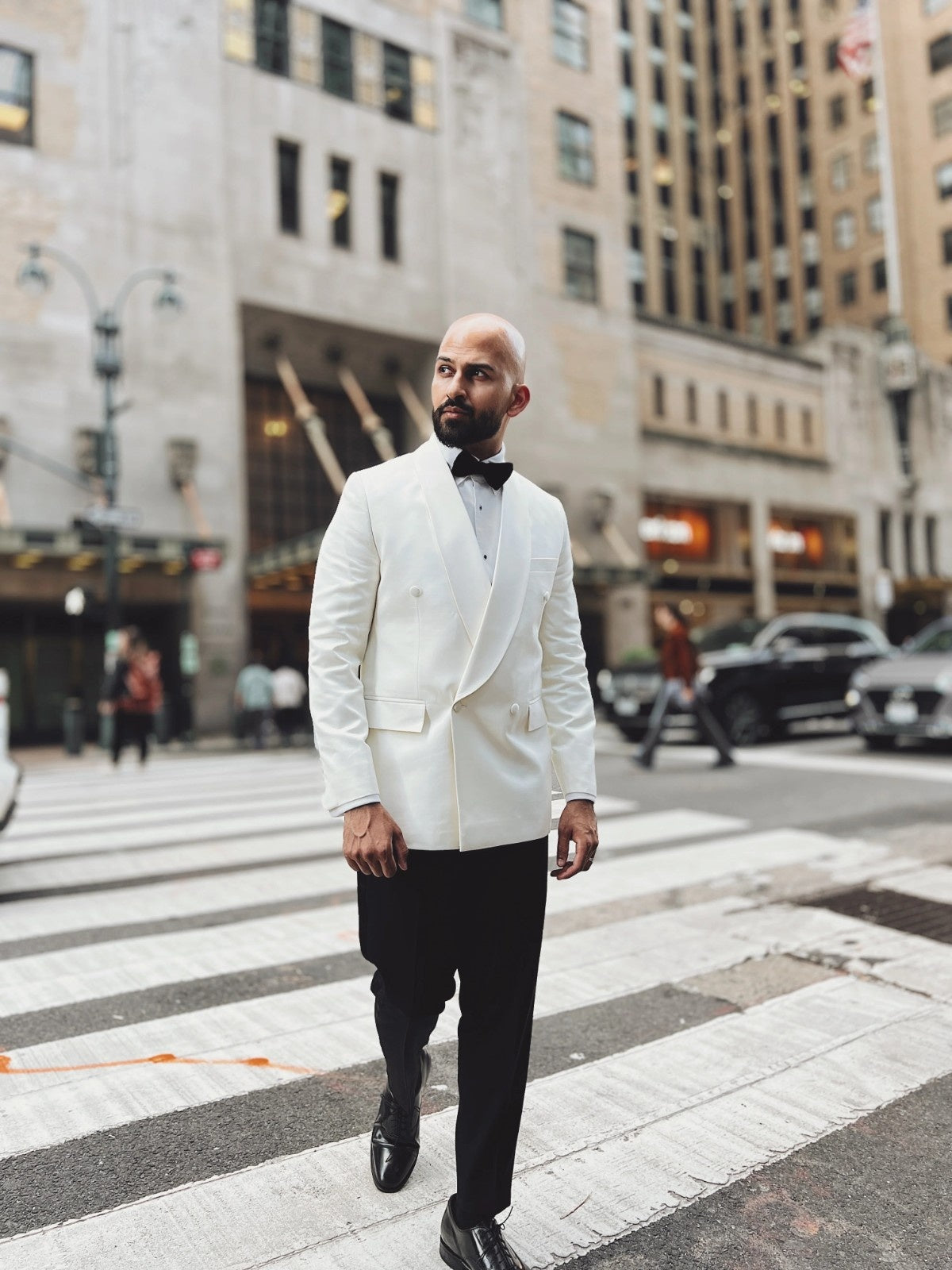 off white suit for groom