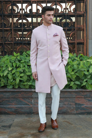 Timeless Light Pink Sherwani