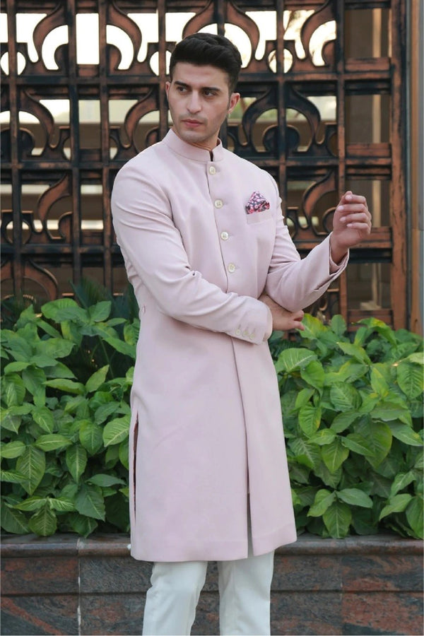Timeless Light Pink Sherwani