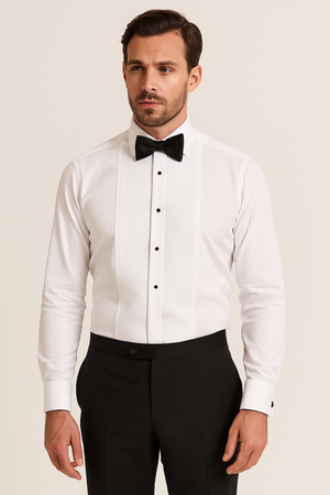 White Tuxedo Shirt