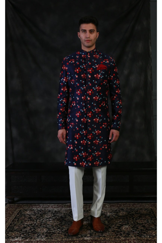 Buy Mens Sherwani for Groom Outfits Online in USA Rivesse