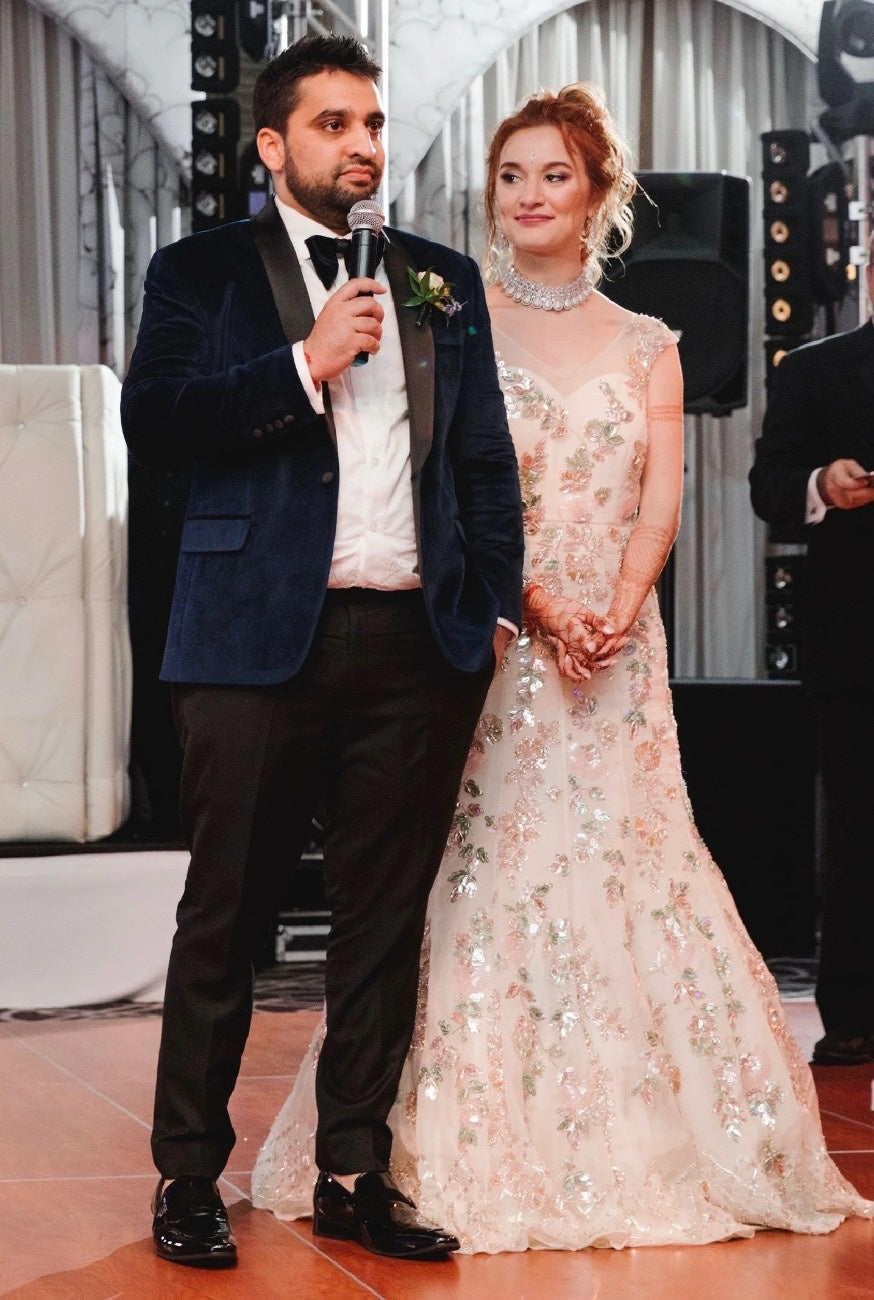 Navy Velvet Tux for Men